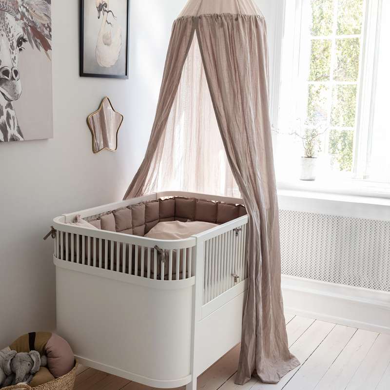 Sebra Bed canopy - Dobby woven - Jetty Beige - Afbeelding 3