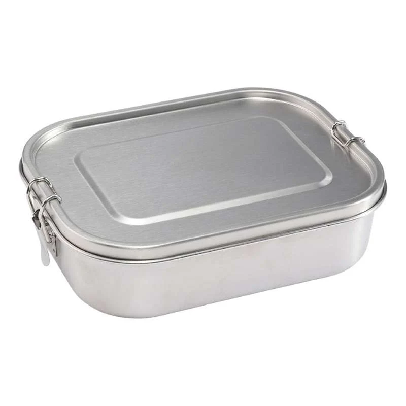 HAPS Nordic Lunchbox - Stainless Steel with Divider - Large - Steel