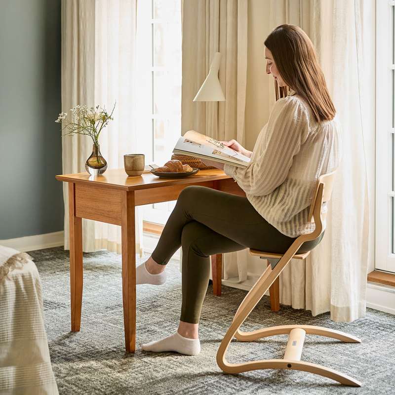 Leander Louie™ High Chair with Baby Insert - Beech/Natural - Afbeelding 4