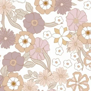 Flowerfarm behang - Blush (Sample)