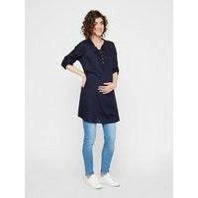 Mamalicious Mercy Ventetunika - Navyblå - Afbeelding 6