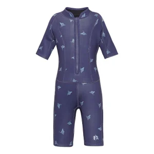 Vanilla Copenhagen Wetsuit Neoprene - Skate Fish - Deep Blue - 98/104