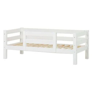 Hoppekids ECO Luxury - Sofa bed with backrest and 1/2 Bed rail - Several Sizes - White