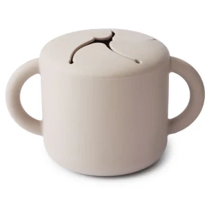 Mushie Snack Cup - Siliconen Ivory