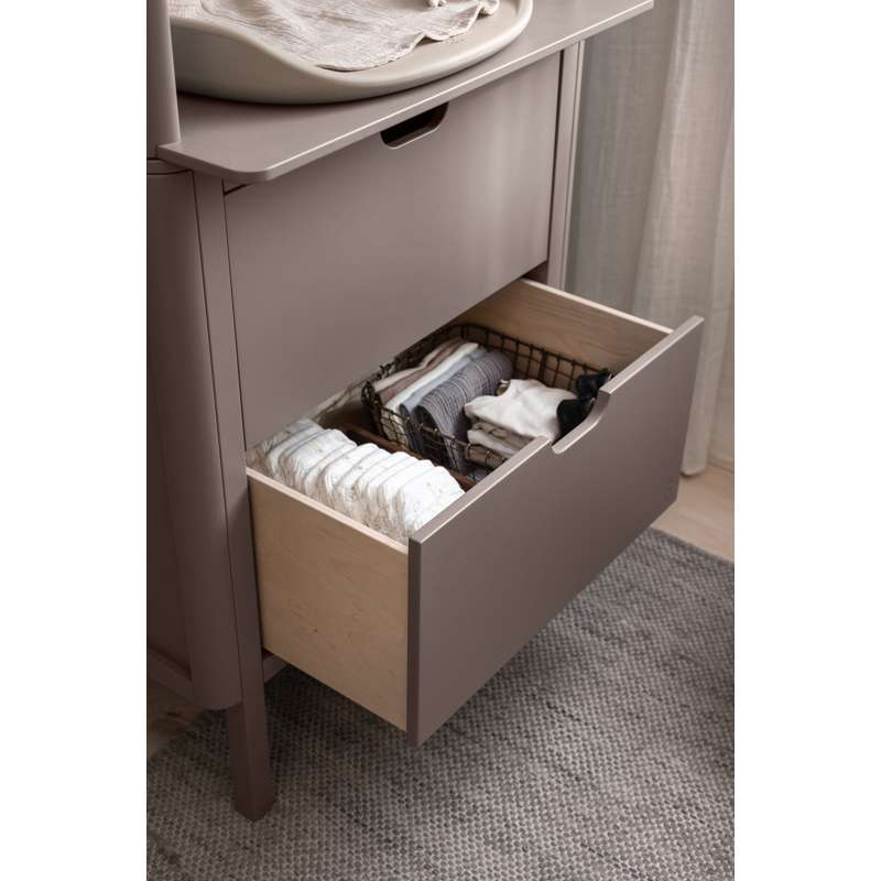 Sebra The changing table with drawers - Jetty Beige - Afbeelding 5